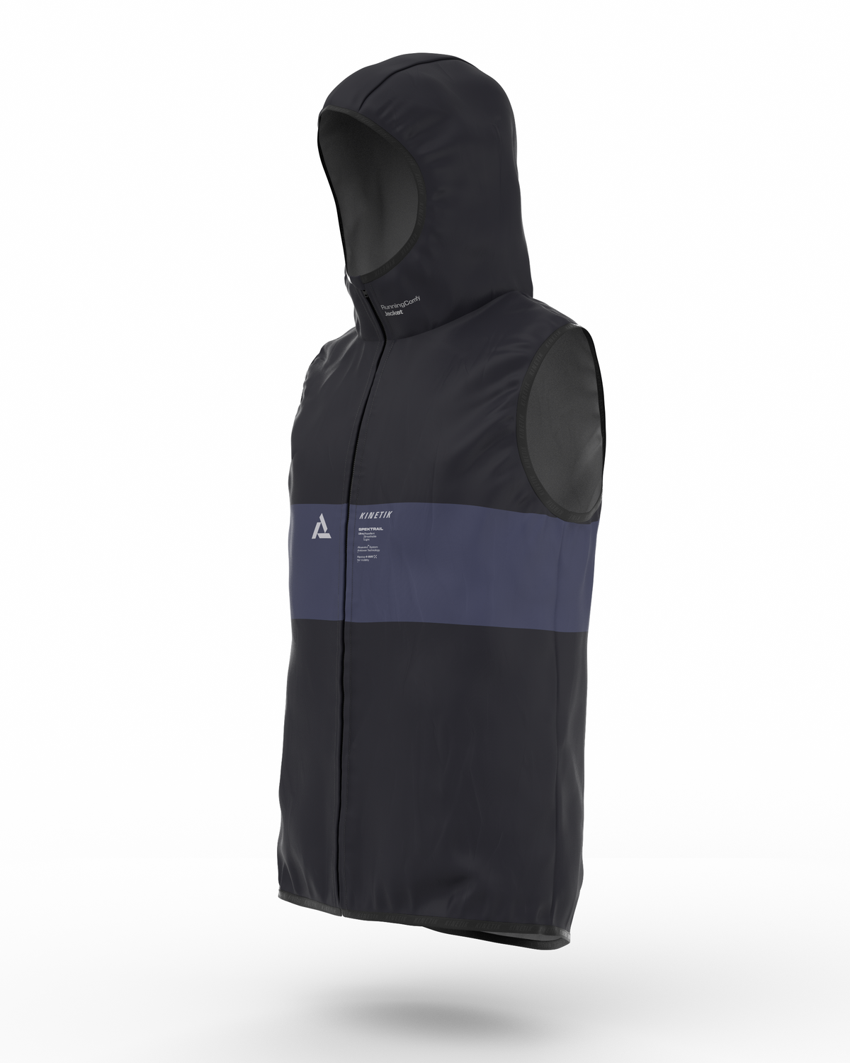 JACKET MEN SPEKTRAIL SL PIRATE BLACK - Vestes trail-running - 9 - kinetik-adrenalink