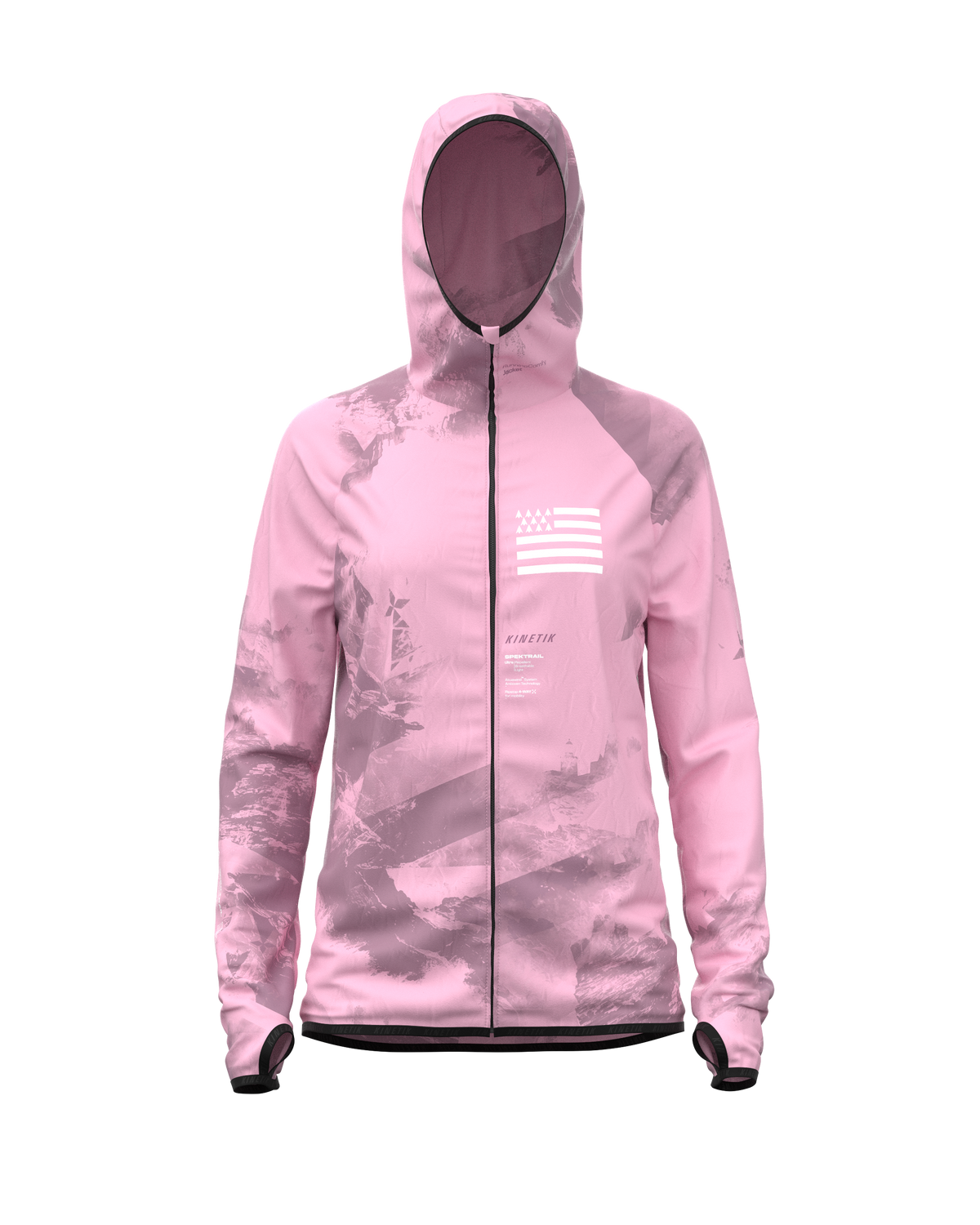 JACKET WOMEN SPEKTRAIL BREIZH - Vestes trail-running - 1 - kinetik-adrenalink