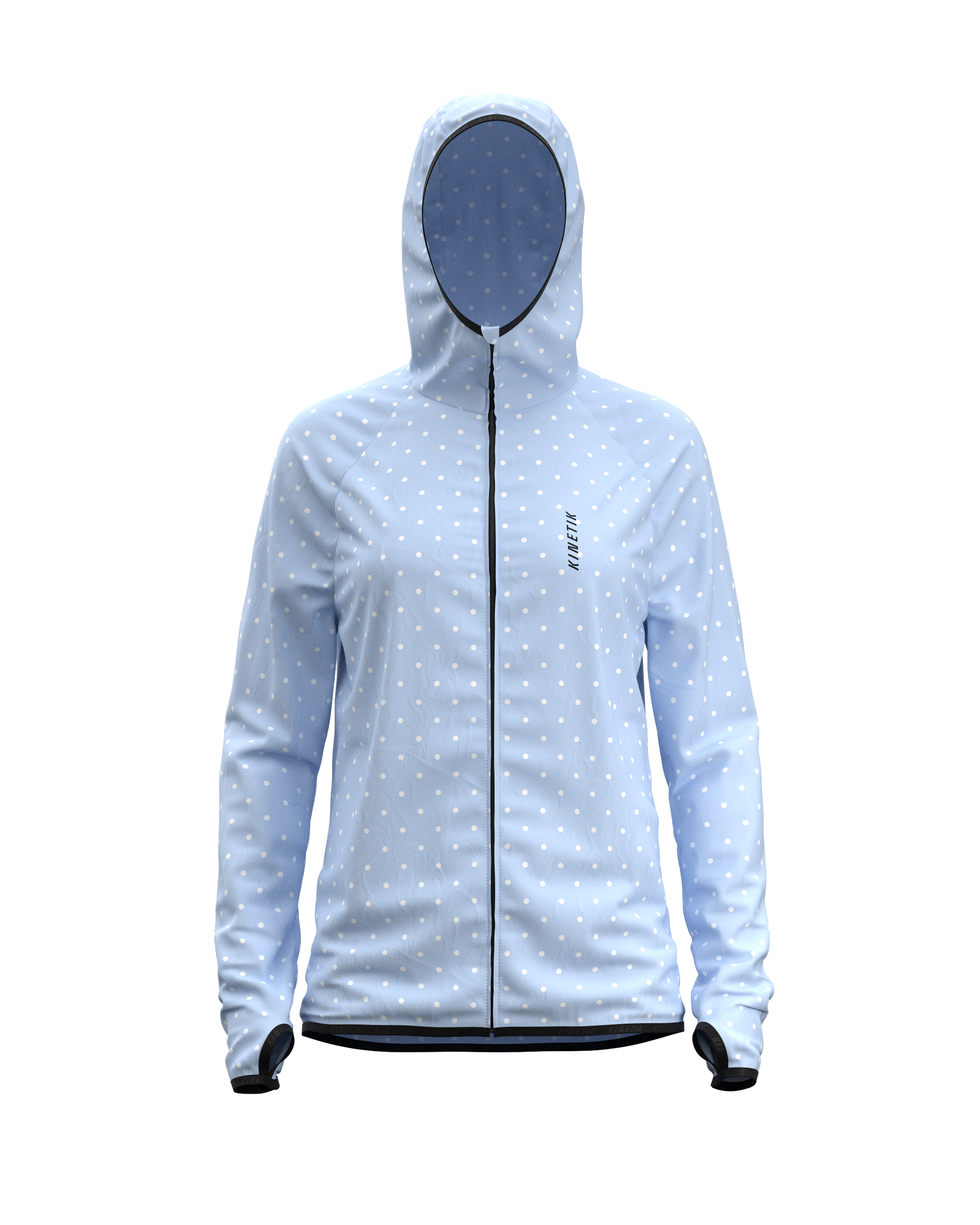 JACKET WOMEN SPEKTRAIL DOTY BLUSH BLUE - Vestes trail-running - 1 - kinetik-adrenalink