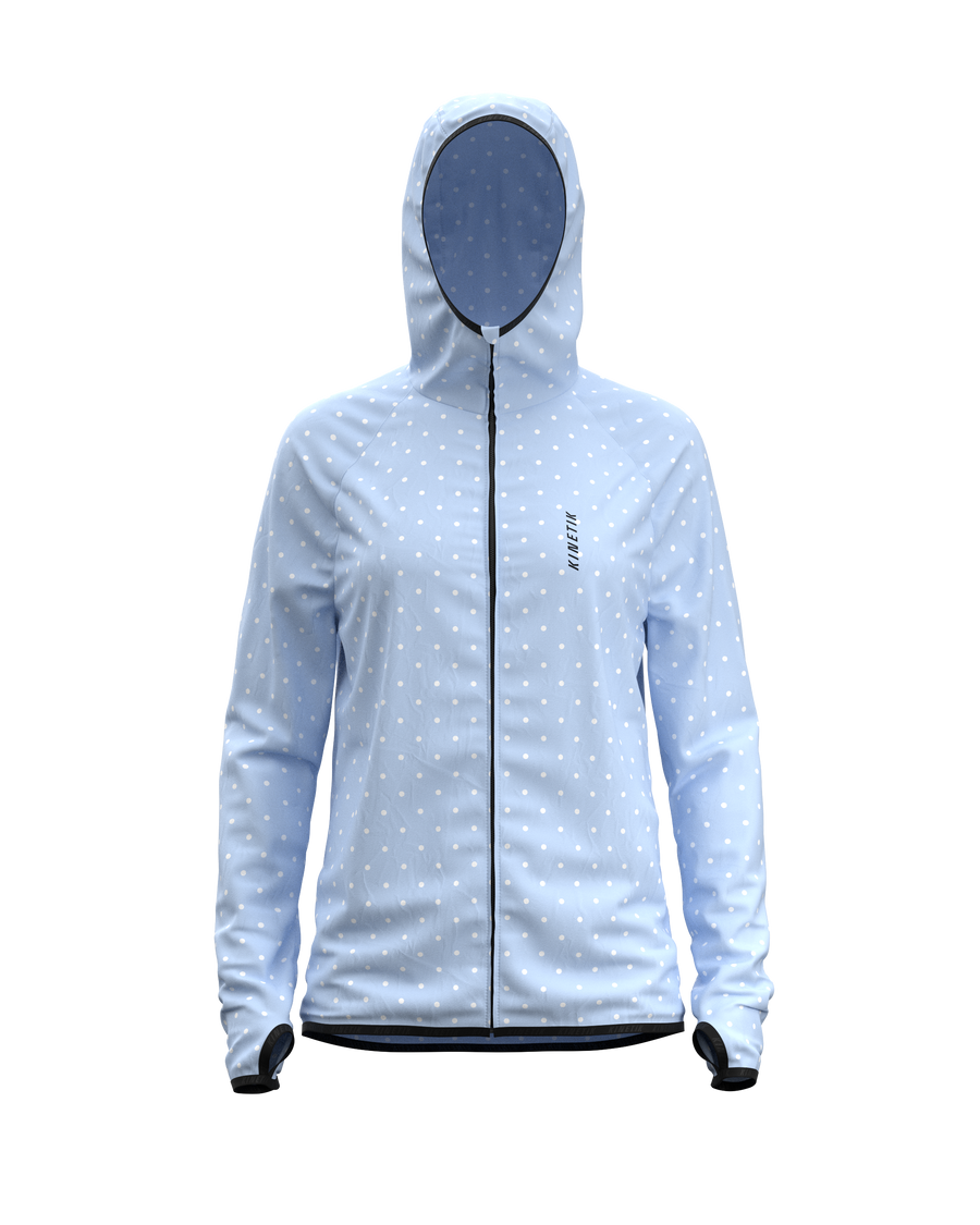 JACKET WOMEN SPEKTRAIL DOTY BLUSH BLUE - Vestes trail-running - 1 - kinetik-adrenalink