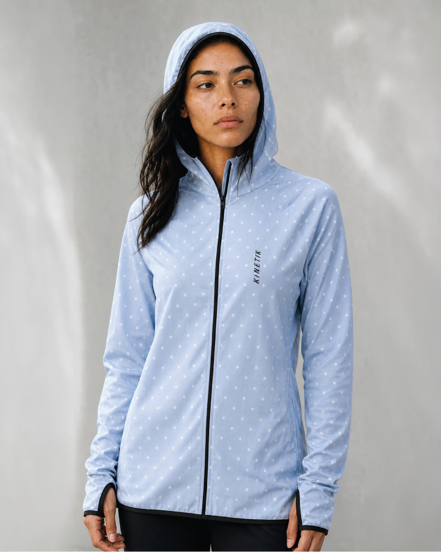 JACKET WOMEN SPEKTRAIL DOTY BLUSH BLUE - Vestes trail-running - 2 - kinetik-adrenalink