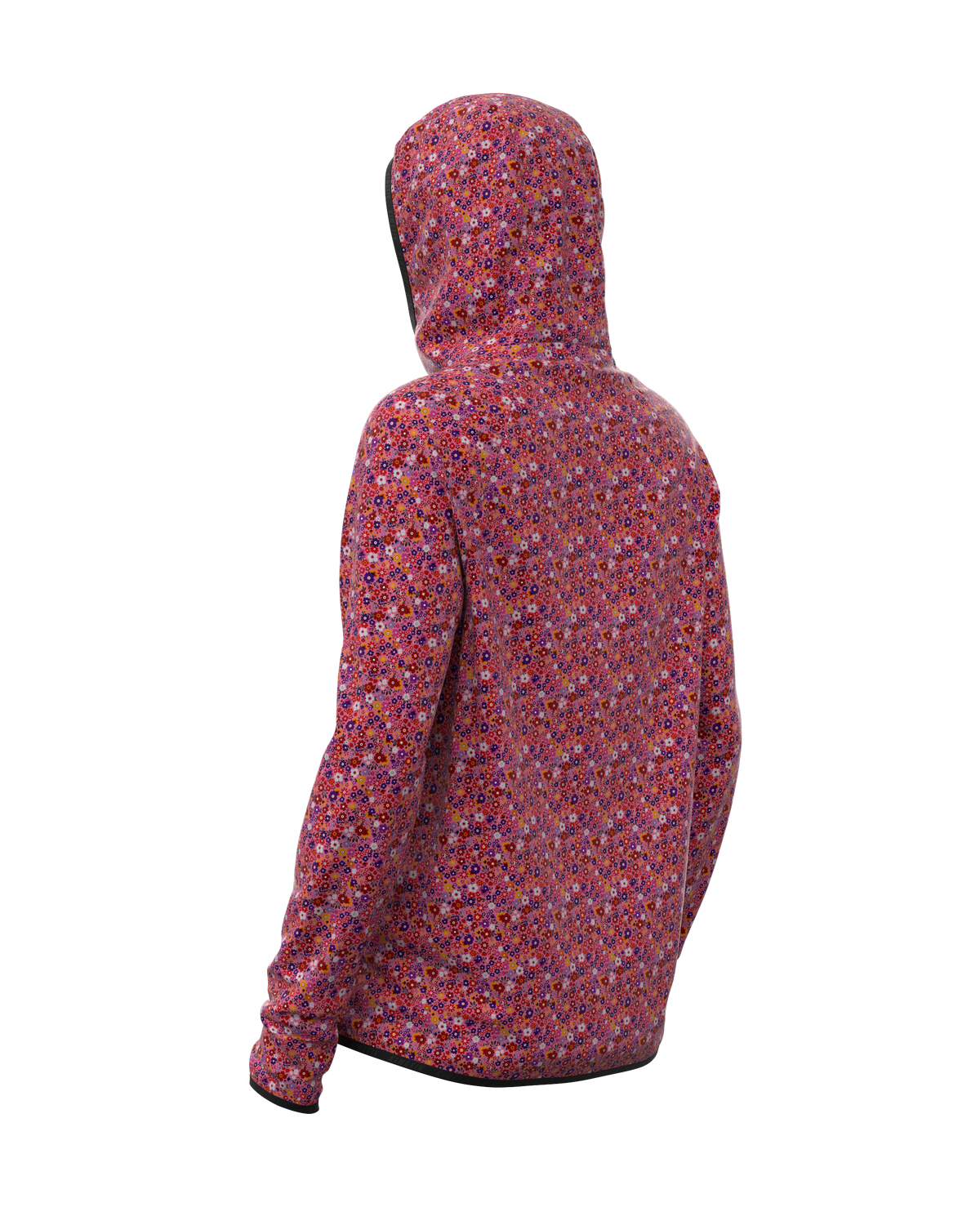 JACKET WOMEN SPEKTRAIL FLORAL CHERRY - Vestes trail-running - 7 - kinetik-adrenalink