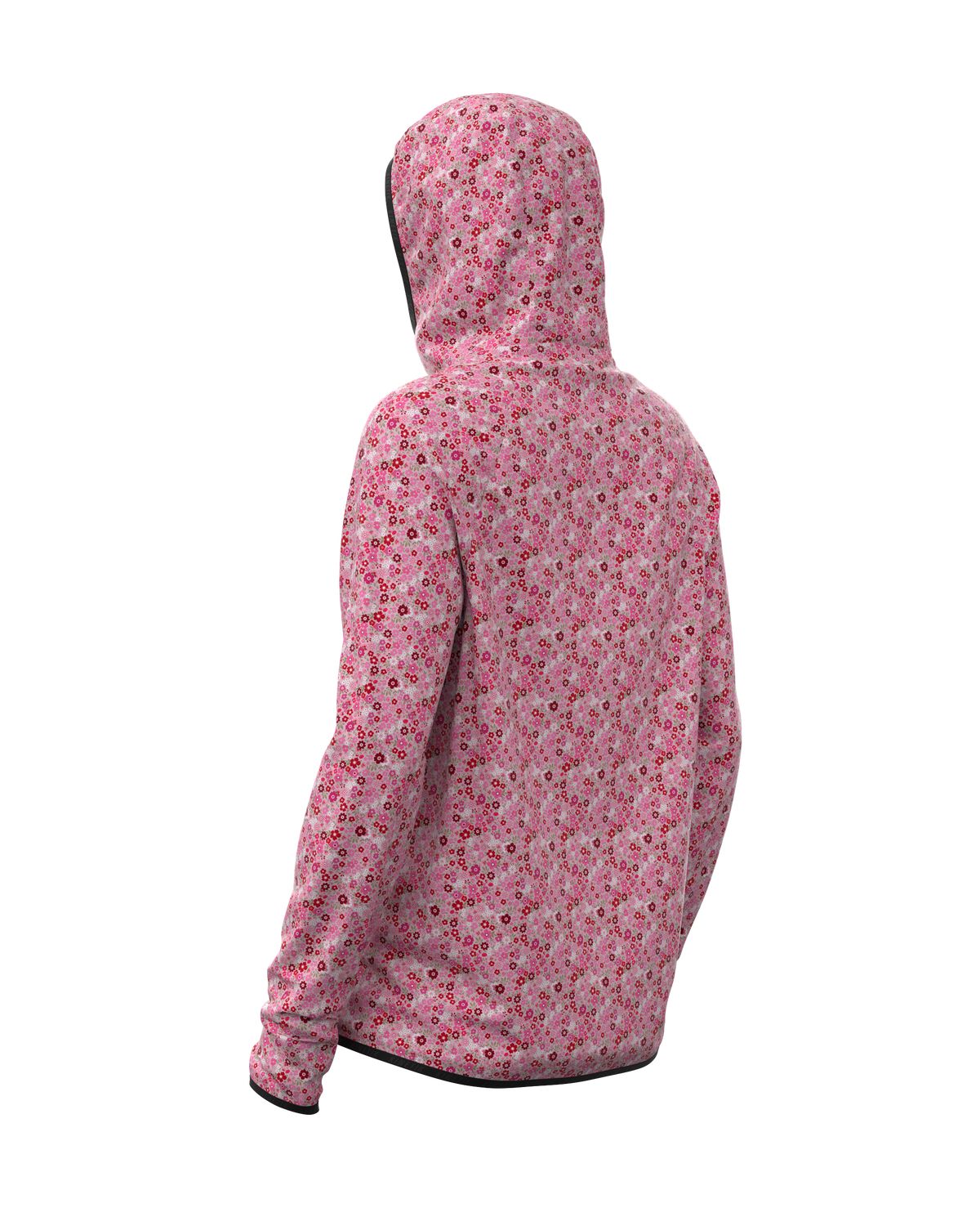 JACKET WOMEN SPEKTRAIL FLORAL MELLOW ROSE - Vestes trail-running - 7 - kinetik-adrenalink