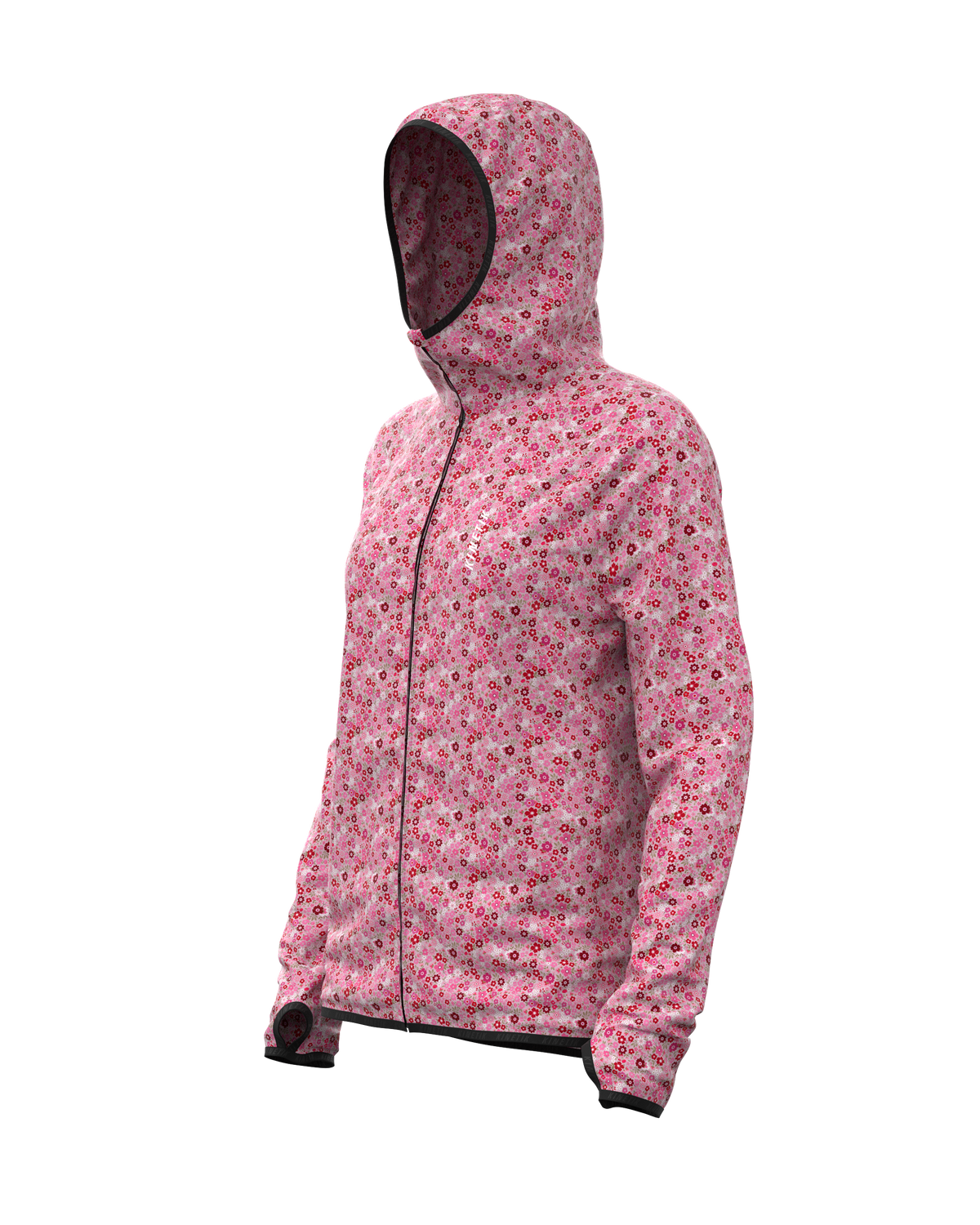 JACKET WOMEN SPEKTRAIL FLORAL MELLOW ROSE - Vestes trail-running - 9 - kinetik-adrenalink