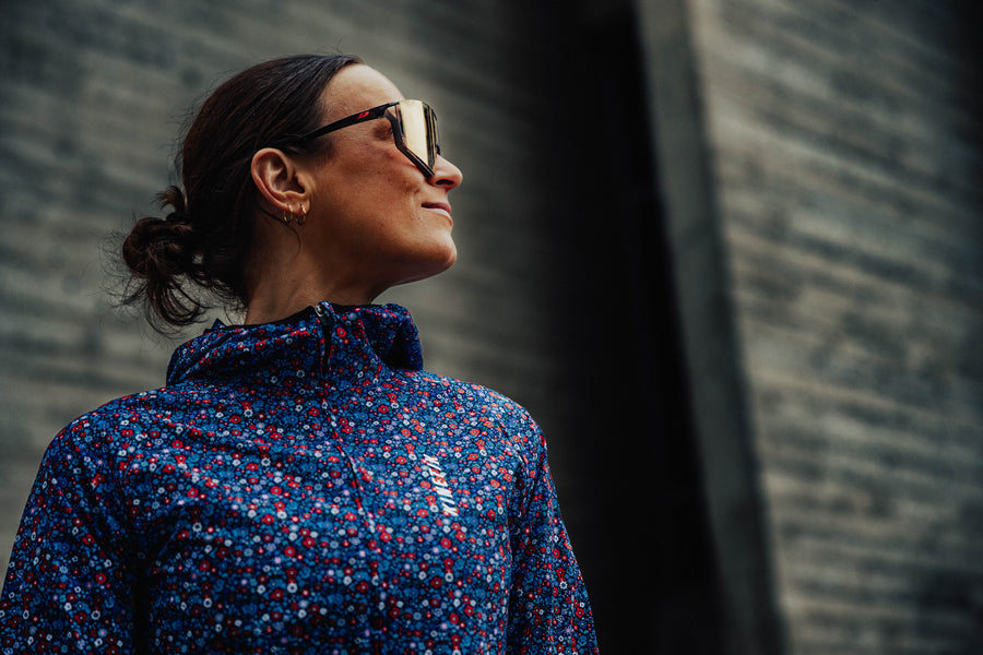 JACKET WOMEN SPEKTRAIL FLORAL PROVENCE - Vestes trail-running - 2 - kinetik-adrenalink