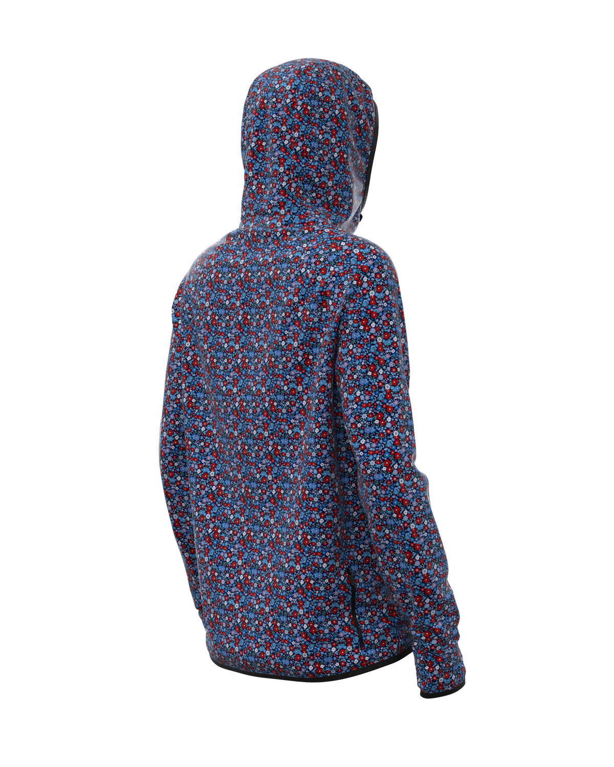 JACKET WOMEN SPEKTRAIL FLORAL PROVENCE - Vestes trail-running - 5 - kinetik-adrenalink