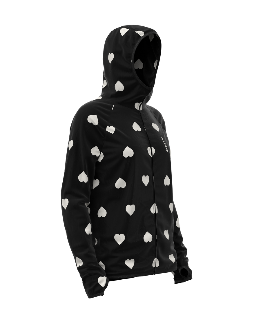 JACKET WOMEN SPEKTRAIL HEARTRUNNEUSE BLACK - Vestes trail-running - 3 - kinetik-adrenalink