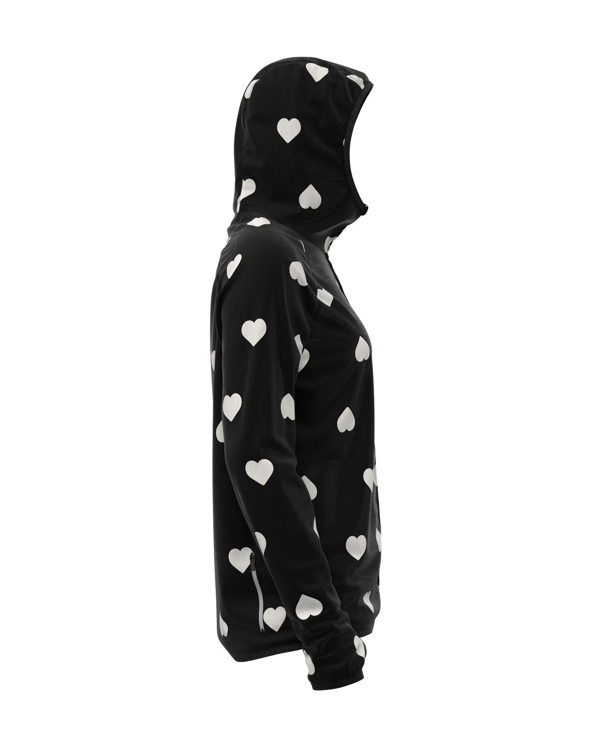 JACKET WOMEN SPEKTRAIL HEARTRUNNEUSE BLACK - Vestes trail-running - 4 - kinetik-adrenalink