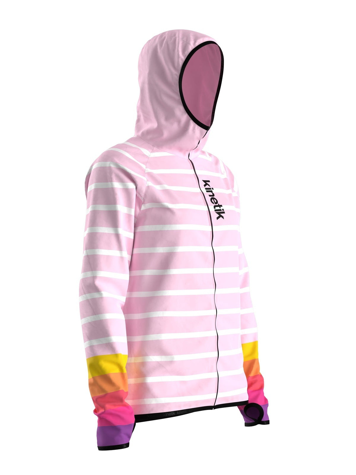 JACKET WOMEN SPEKTRAIL OCEANIK SEA PINK - Vestes trail-running - 10 - kinetik-adrenalink