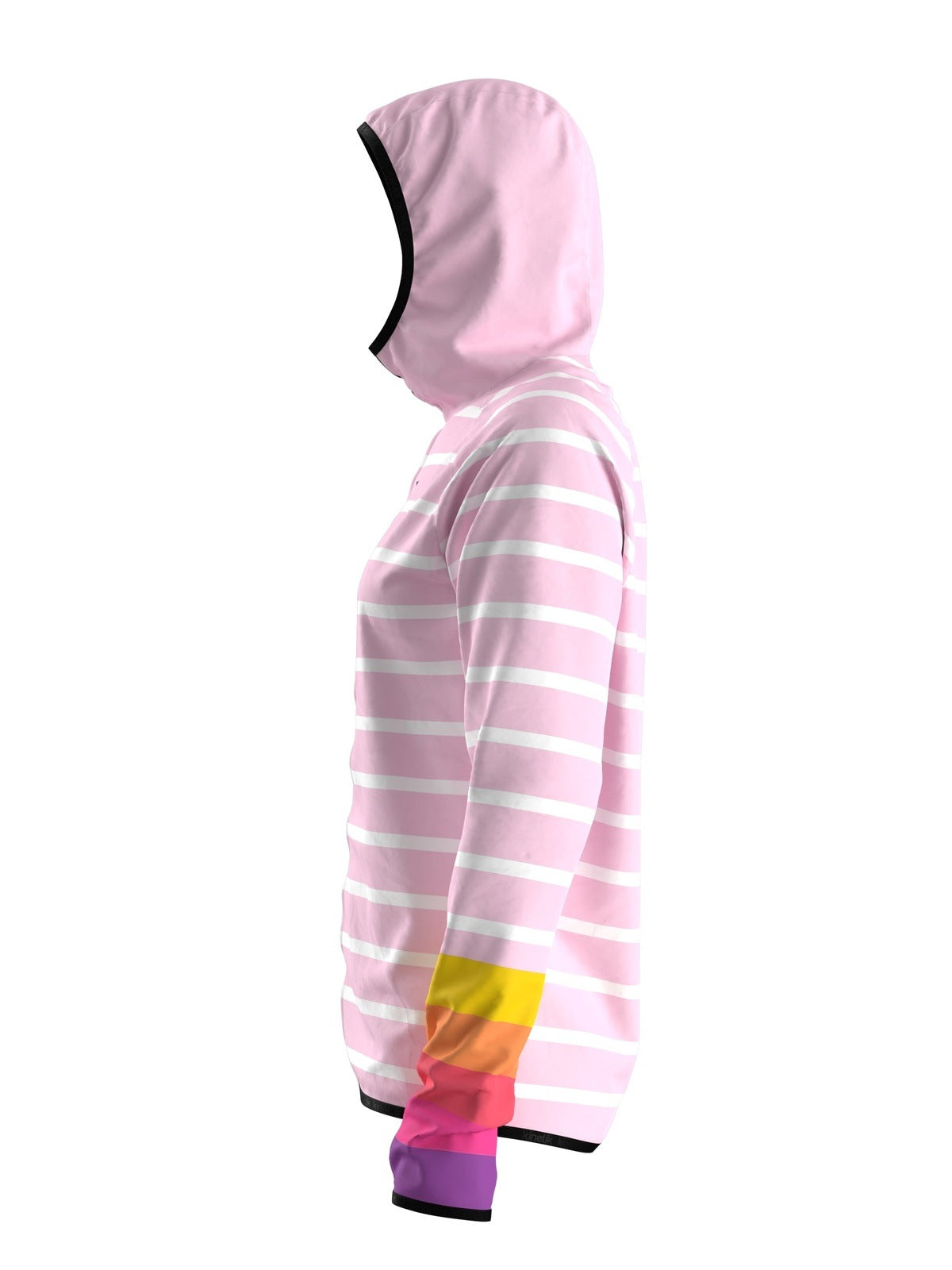 JACKET WOMEN SPEKTRAIL OCEANIK SEA PINK - Vestes trail-running - 5 - kinetik-adrenalink