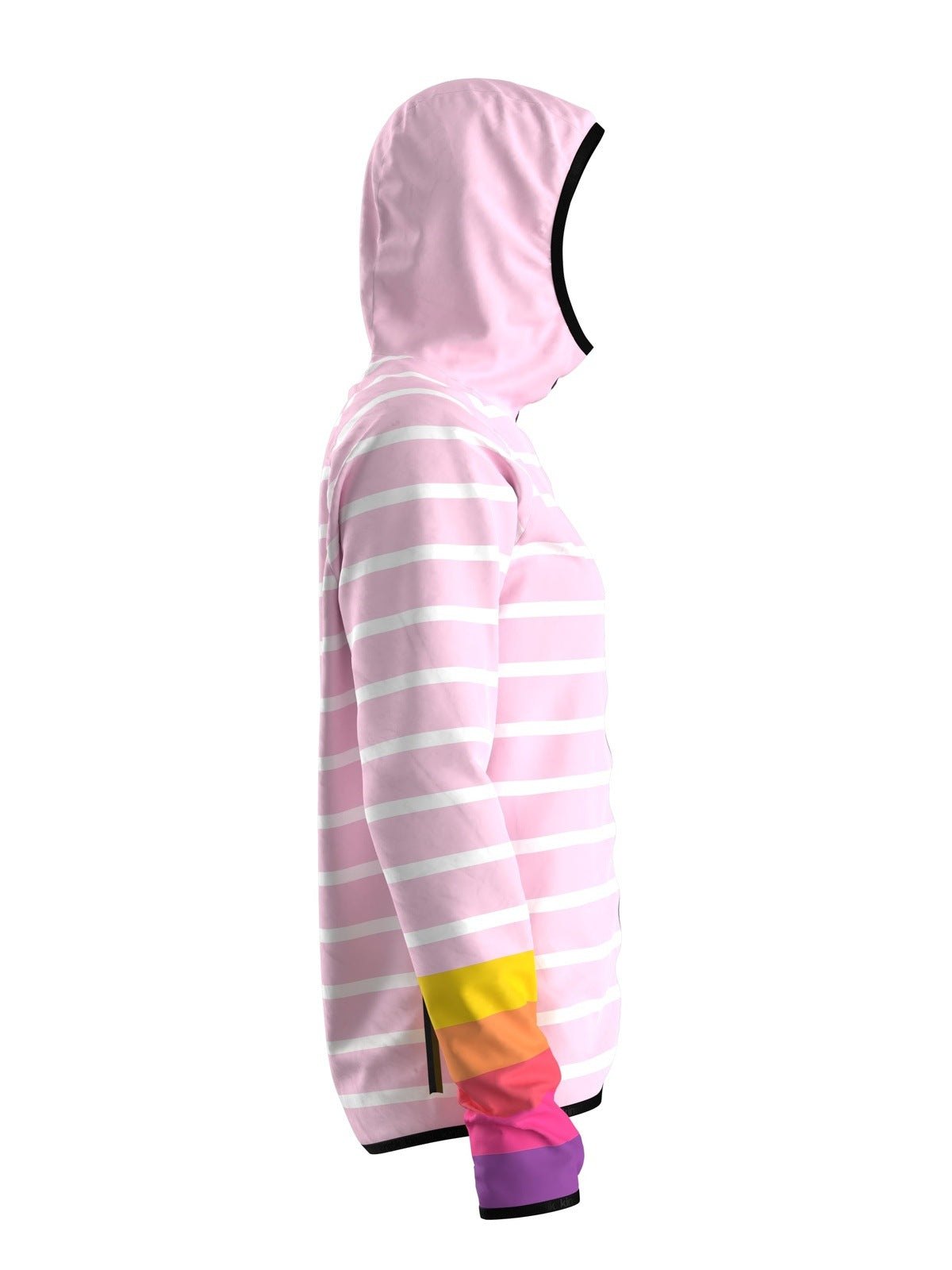 JACKET WOMEN SPEKTRAIL OCEANIK SEA PINK - Vestes trail-running - 9 - kinetik-adrenalink