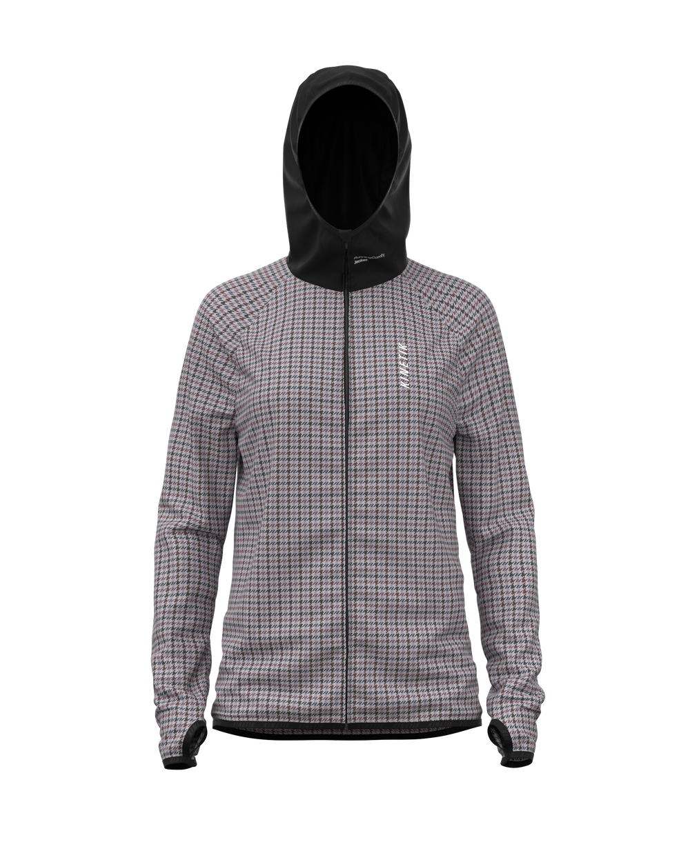 JACKET WOMEN SPEKTRAIL PIED DE POULE - Vestes trail-running - 1 - kinetik-adrenalink