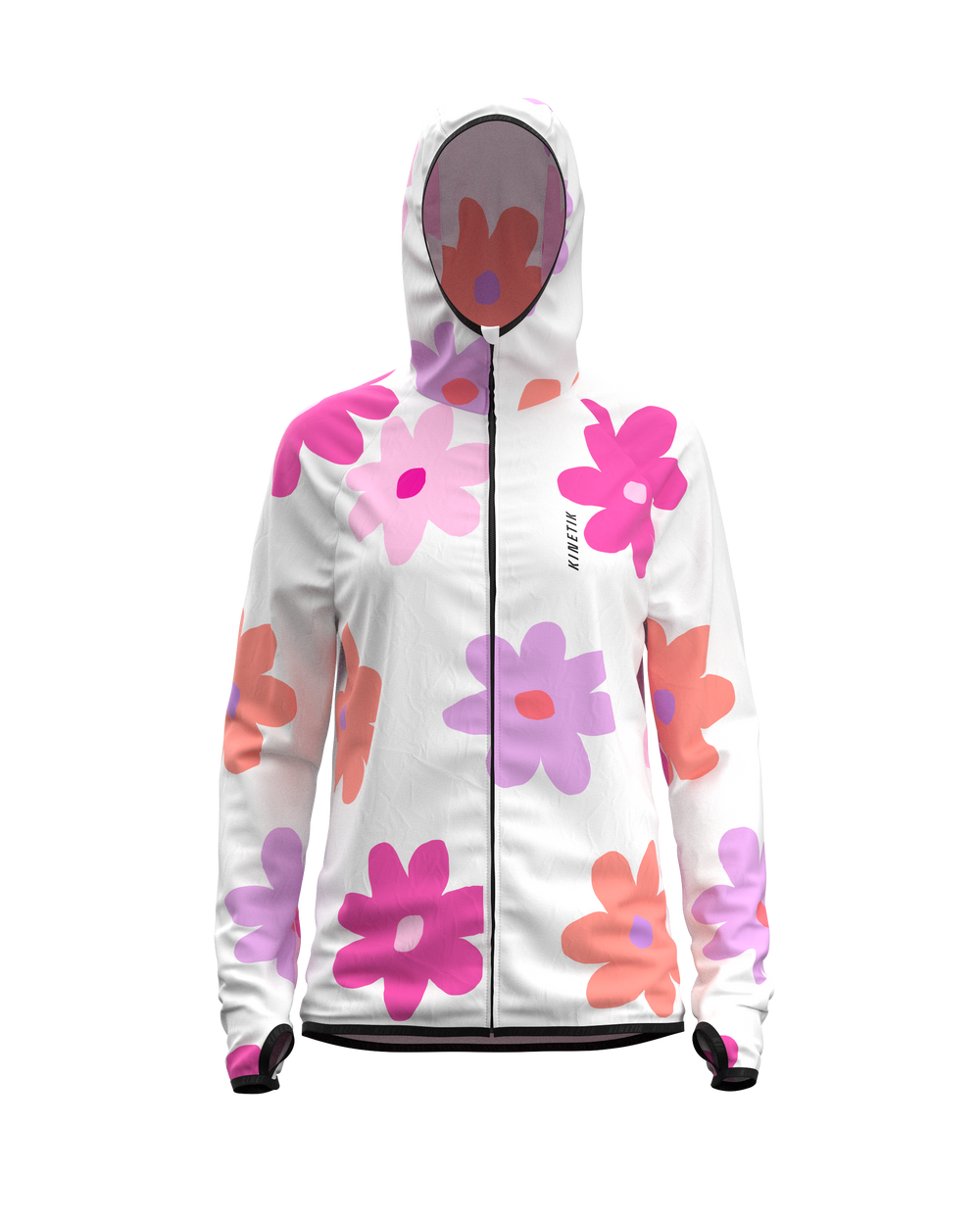 JACKET WOMEN SPEKTRAIL PURE FLORE - Vestes trail-running - 1 - kinetik-adrenalink
