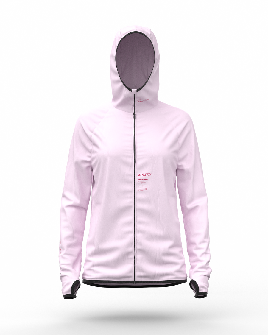JACKET WOMEN SPEKTRAIL ROSE SHADOW - Vestes trail-running - 1 - kinetik-adrenalink