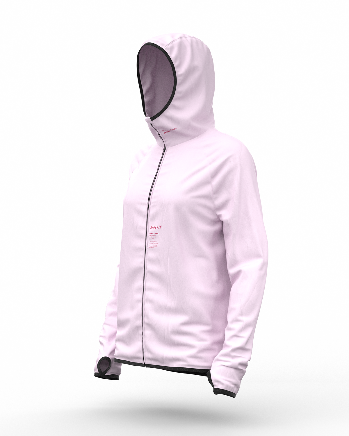 JACKET WOMEN SPEKTRAIL ROSE SHADOW - Vestes trail-running - 9 - kinetik-adrenalink