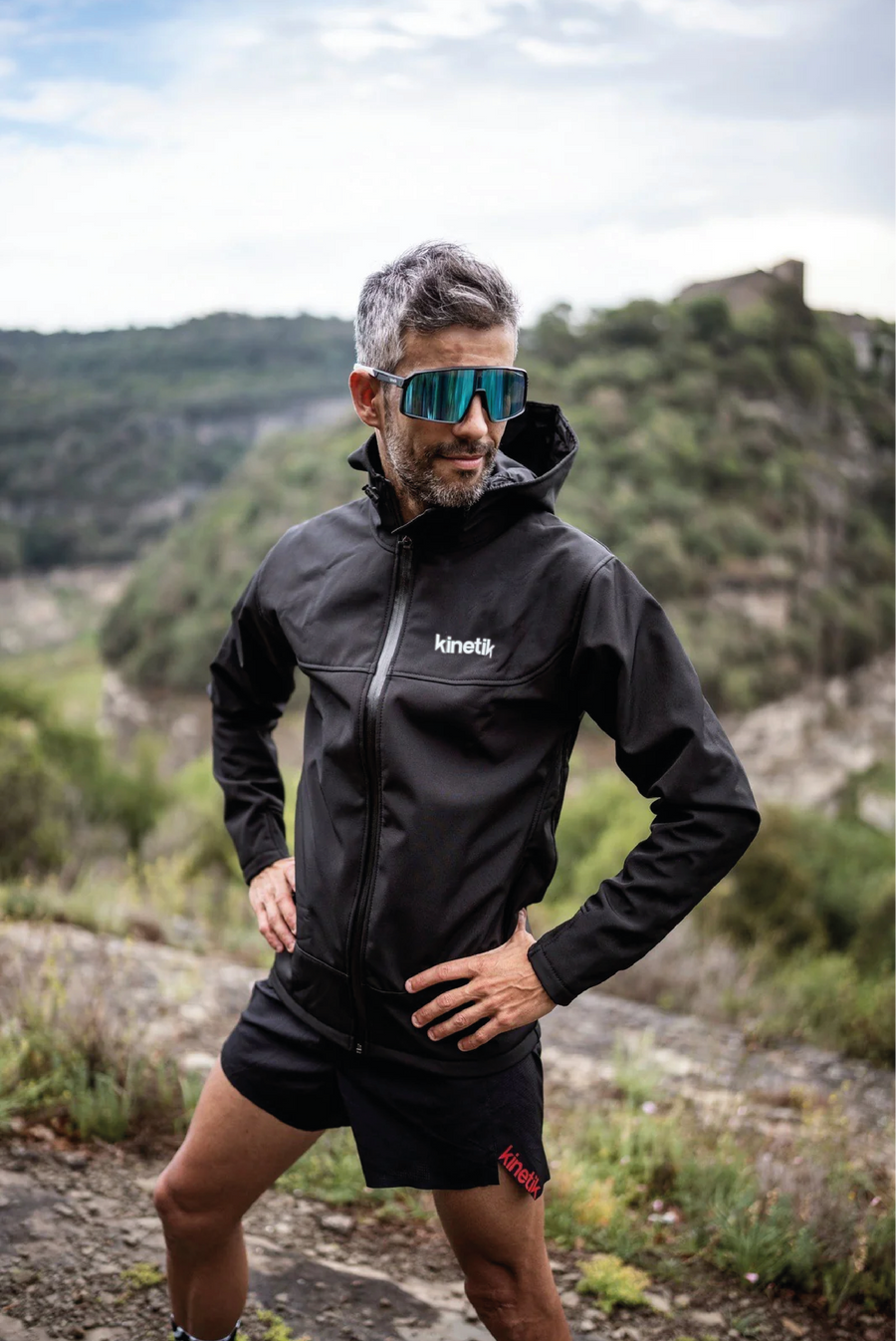 AREK MEN  SOFTSHELL MEN  Trail Running Jackets - 2 - kinetik