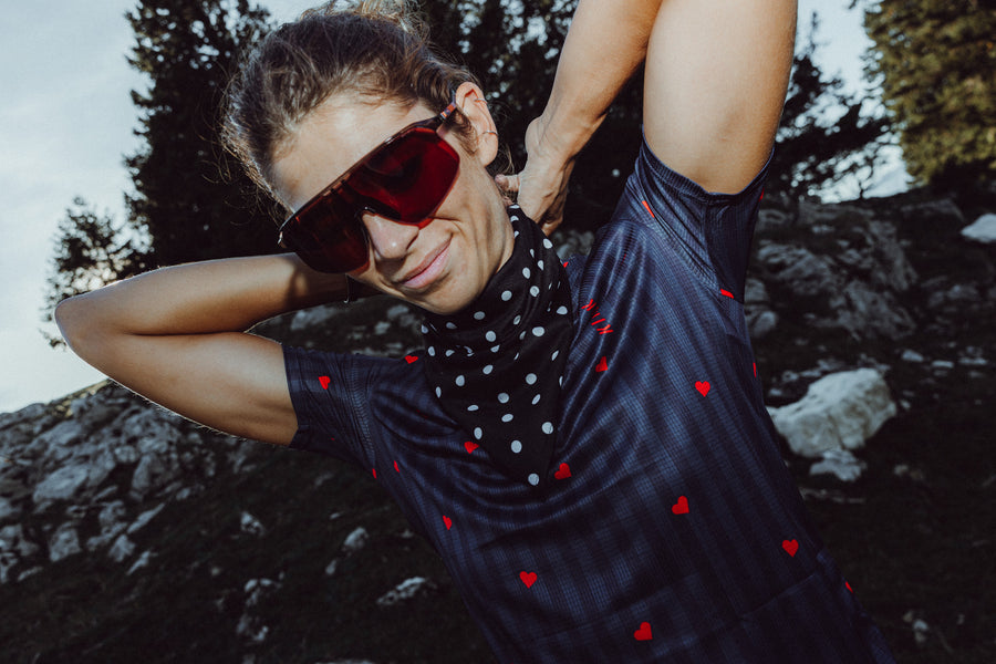 FALKON WOMEN LOVE STRIPE NAVY