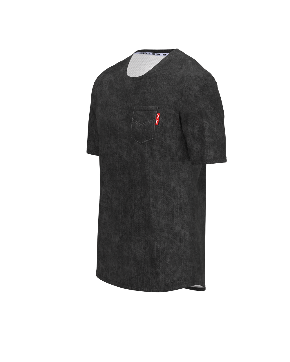 Maillot trail running Mavrik homme Denim Black – vue 1 – Kinetik Adrenalink