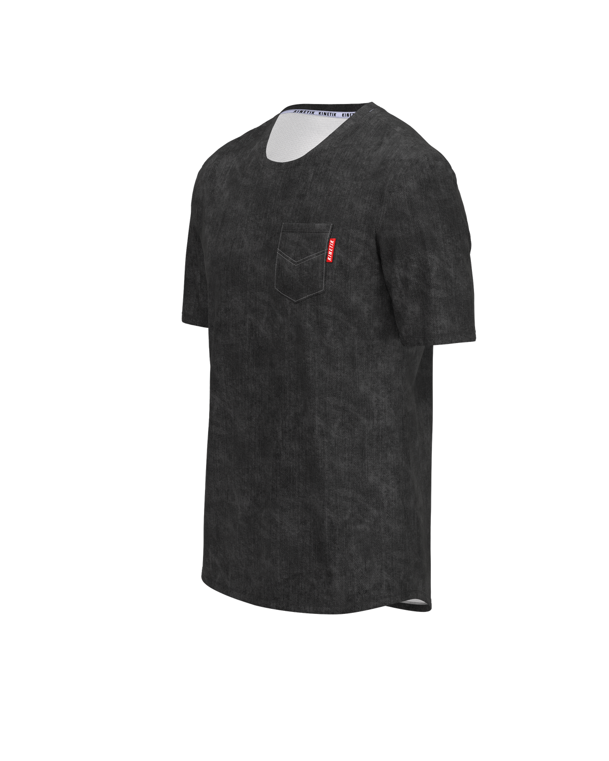 Maillot trail running Mavrik homme Denim Black – vue 1 – Kinetik Adrenalink