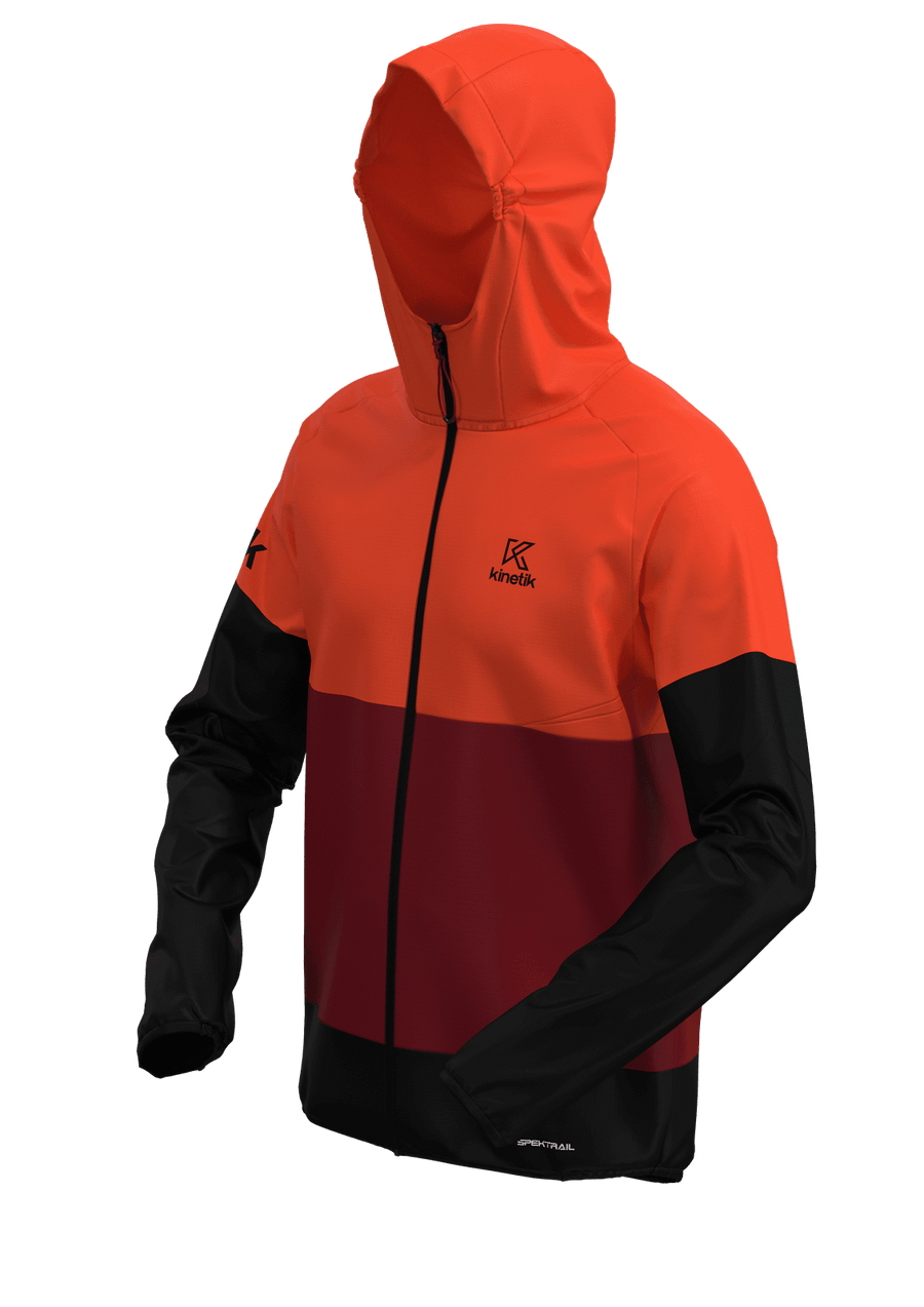 JACKET MEN SPEKTRAIL Burgundy Red