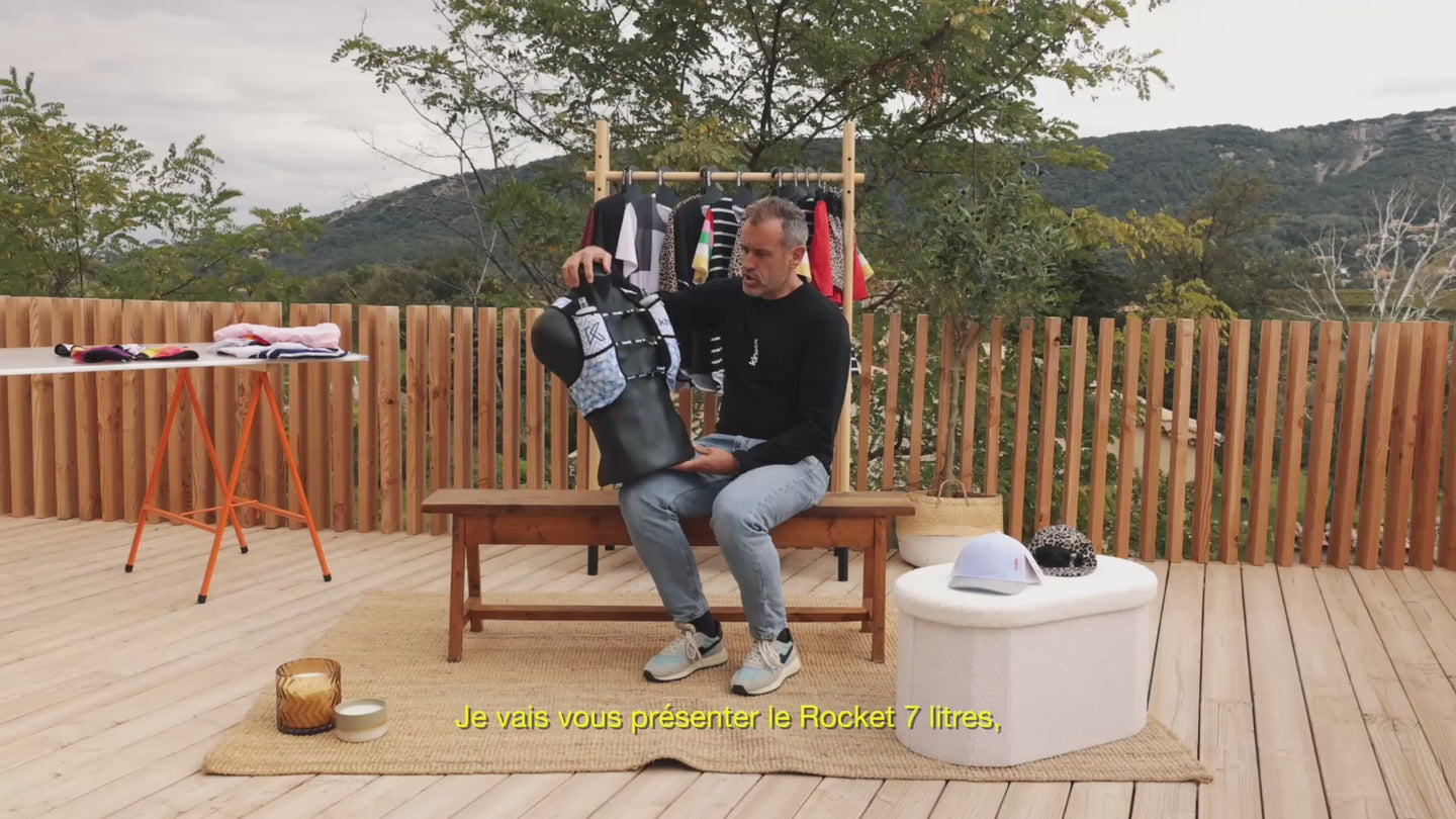 video presentation sac gilet trail running RK7 7 litres