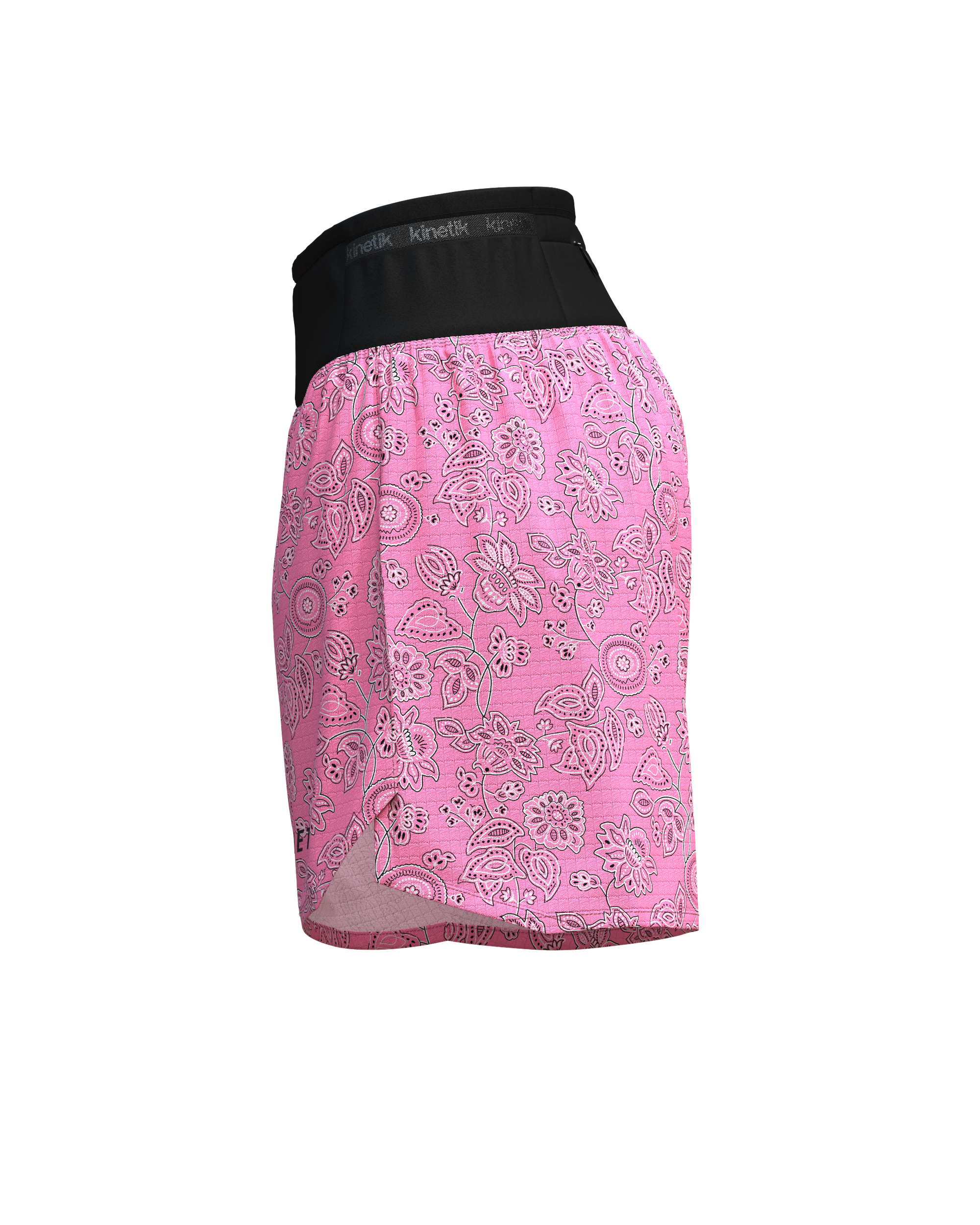 AEROK BANDANA ROSY - Pantalones cortos de trail running para mujer conkinetik- Kinetik - Adrenalink