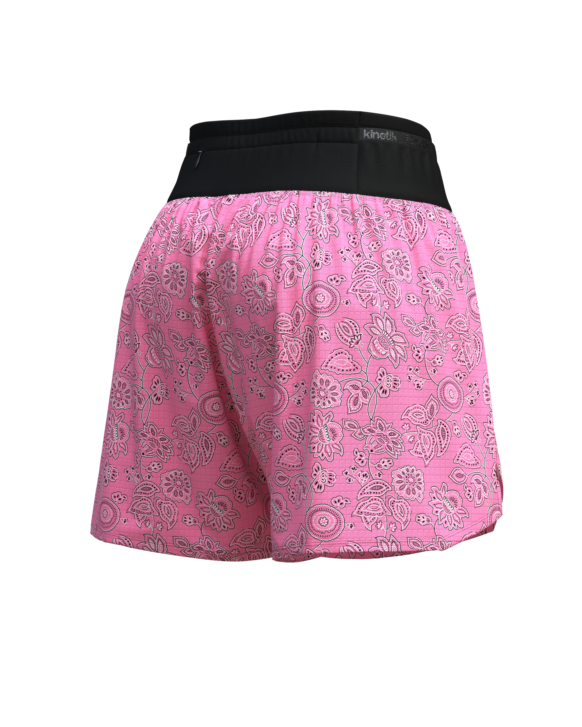 AEROK BANDANA ROSY - Pantalones cortos de trail running para mujer conkinetik- Kinetik - Adrenalink