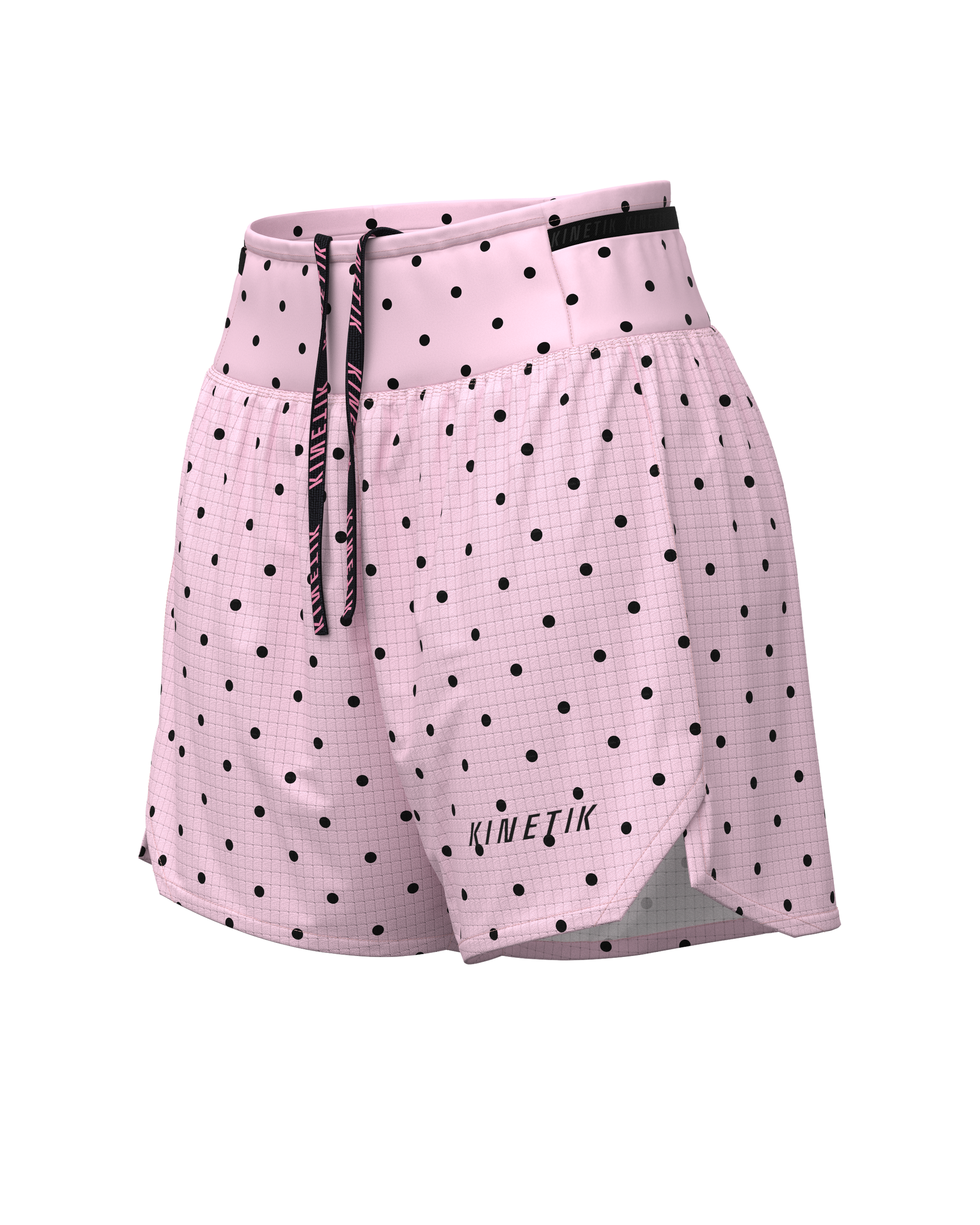 AEROK DOTY BLUSH - Pantalones cortos de trail running para mujer con múltiples bolsillos - Kinetik -kinetik