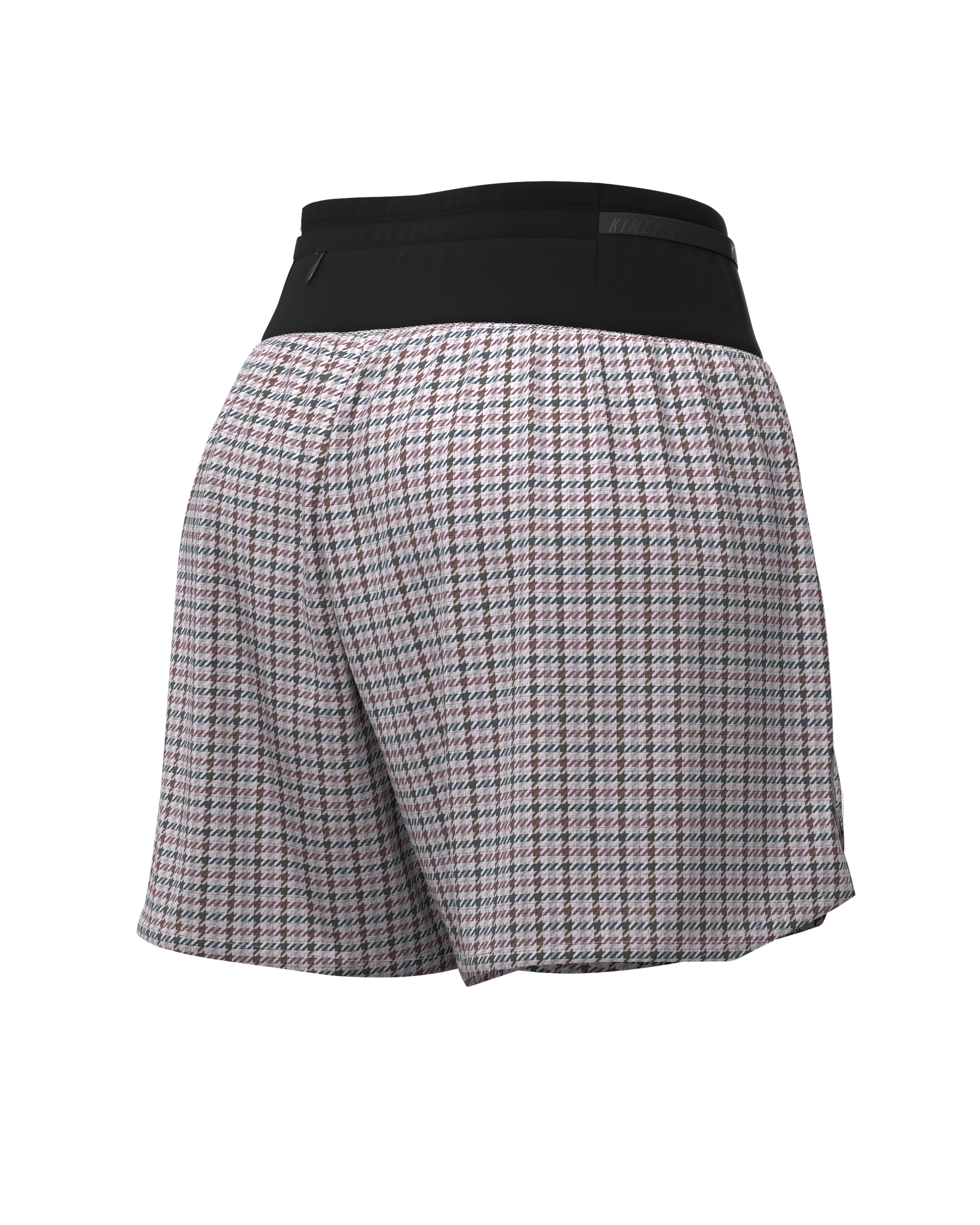 AEROK  PIED DE POULE- Pantalones cortos de trail running para mujer conkinetik