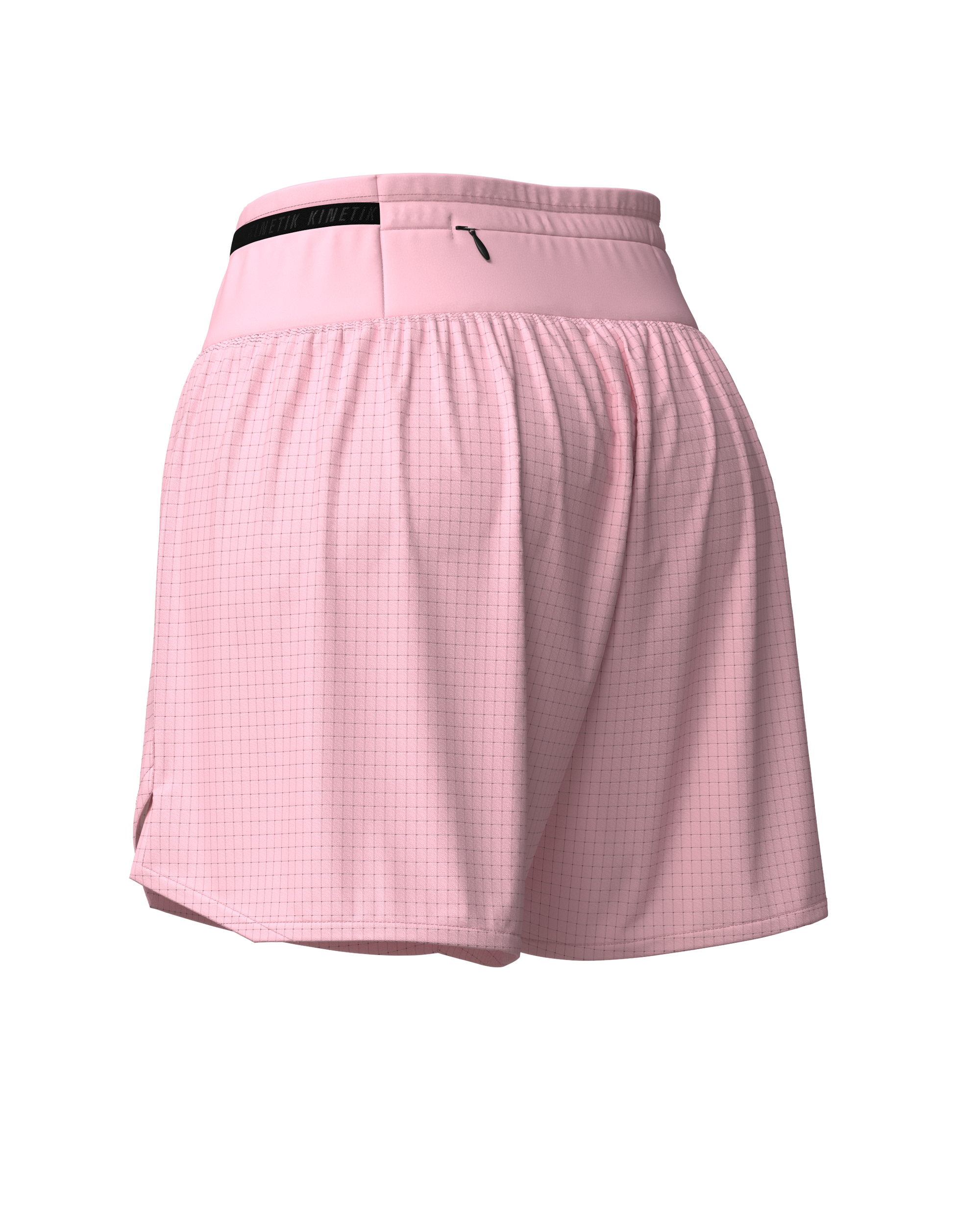 AEROK ROSE SHADOW—Women's Multi-Pocket Trail Running Shorts—kinetik