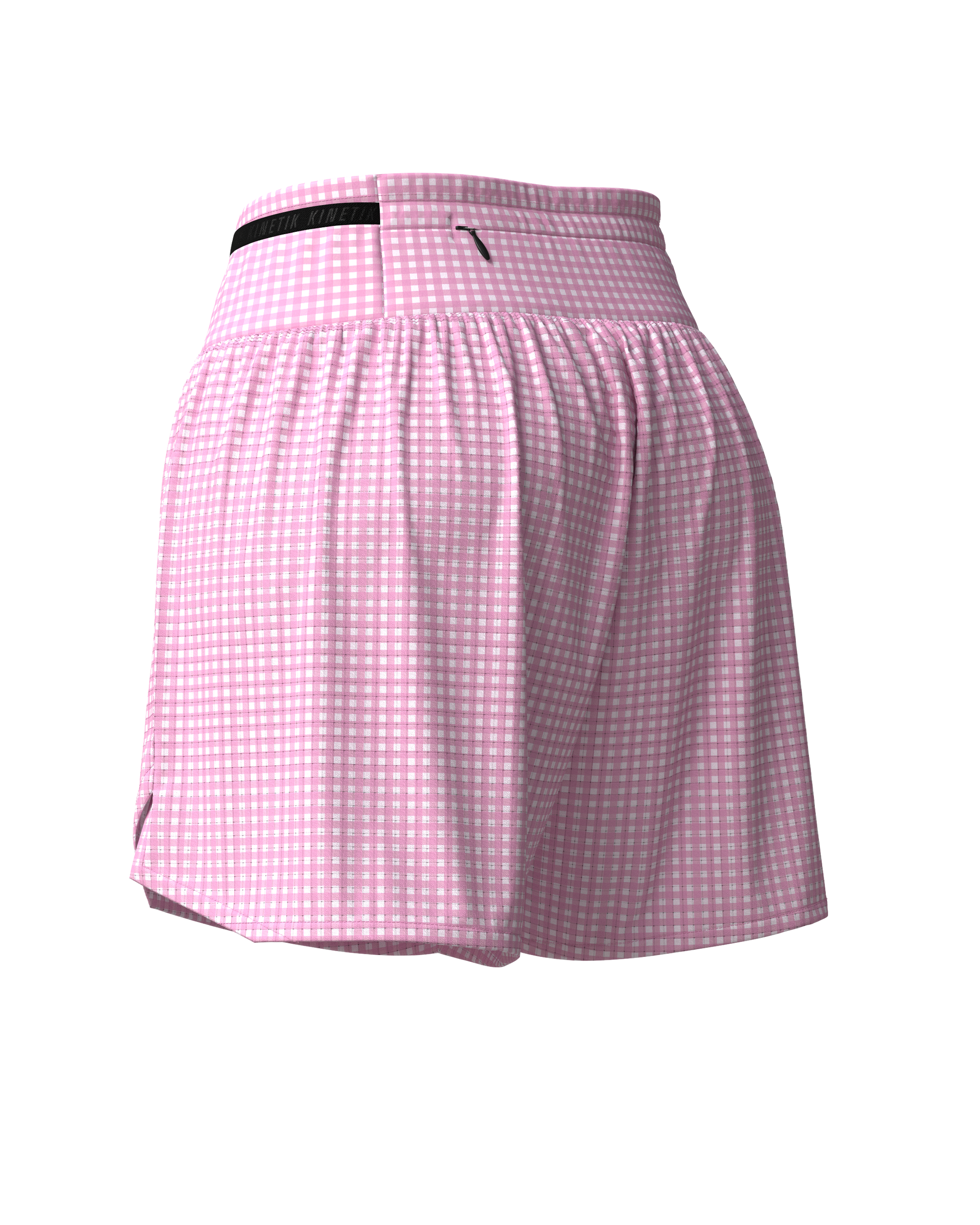 AEROK VICHY - Pantalones cortos de trail running para mujer con múltiples bolsillos - Kinetik -kinetik