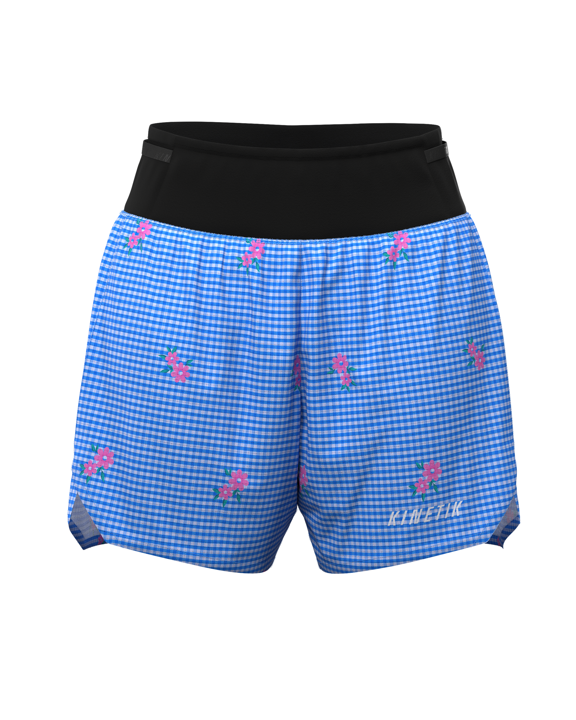 AEROK VICHY WILD - Pantalones cortos de trail running para mujer conkinetik