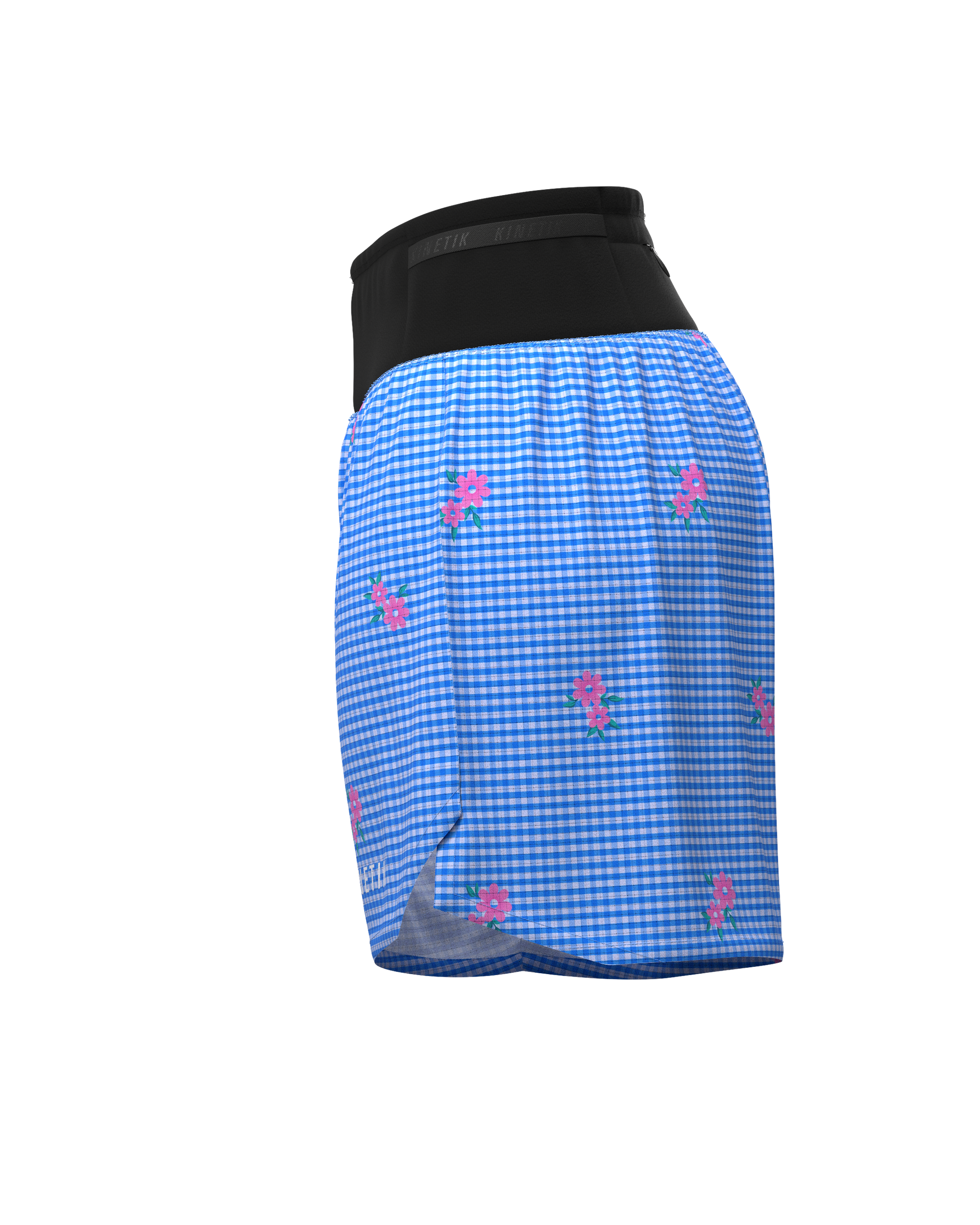 AEROK VICHY WILD - Pantalones cortos de trail running para mujer conkinetik