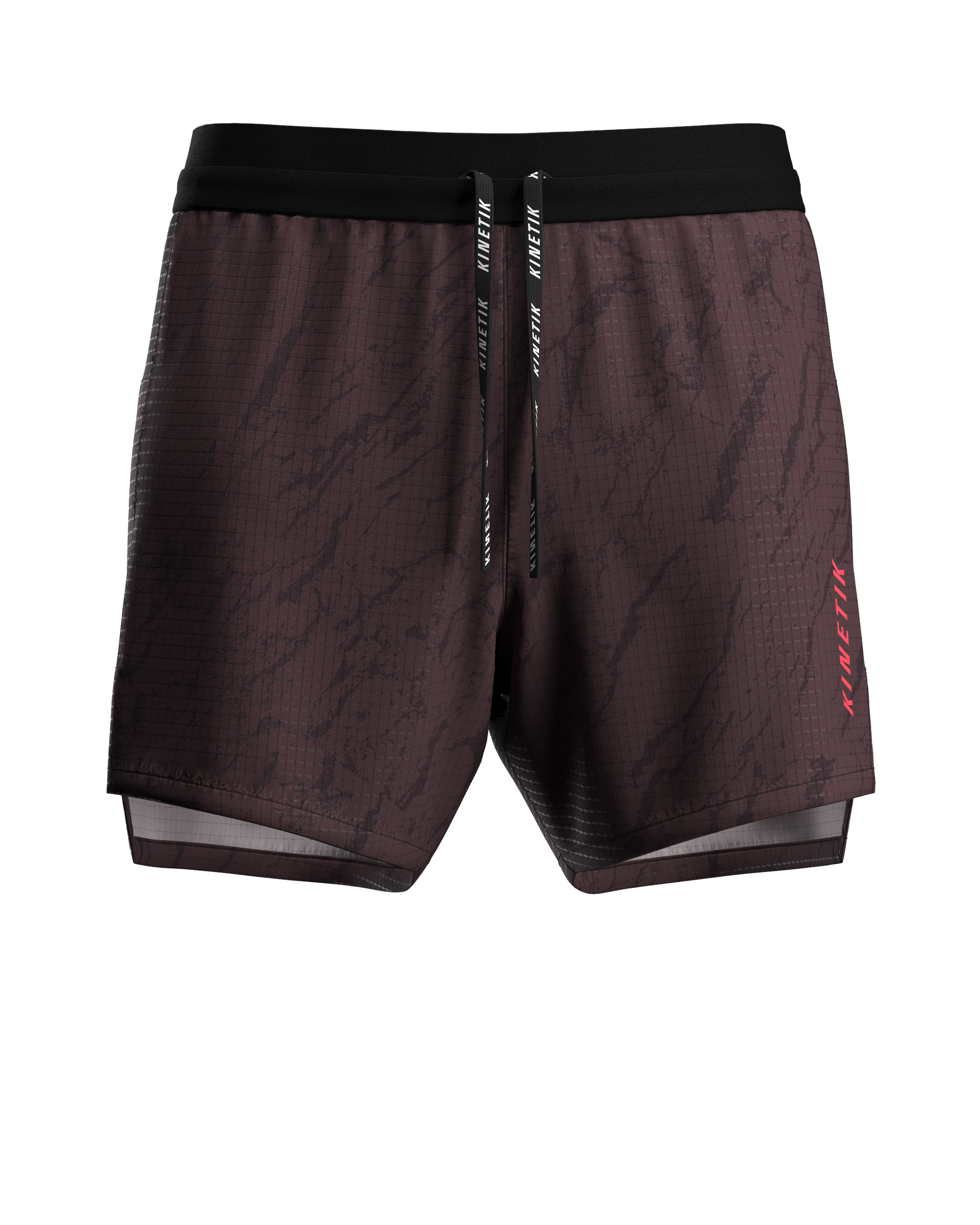 pantalones cortos de trail running Aerok 6 Fallen Rock paraaerok