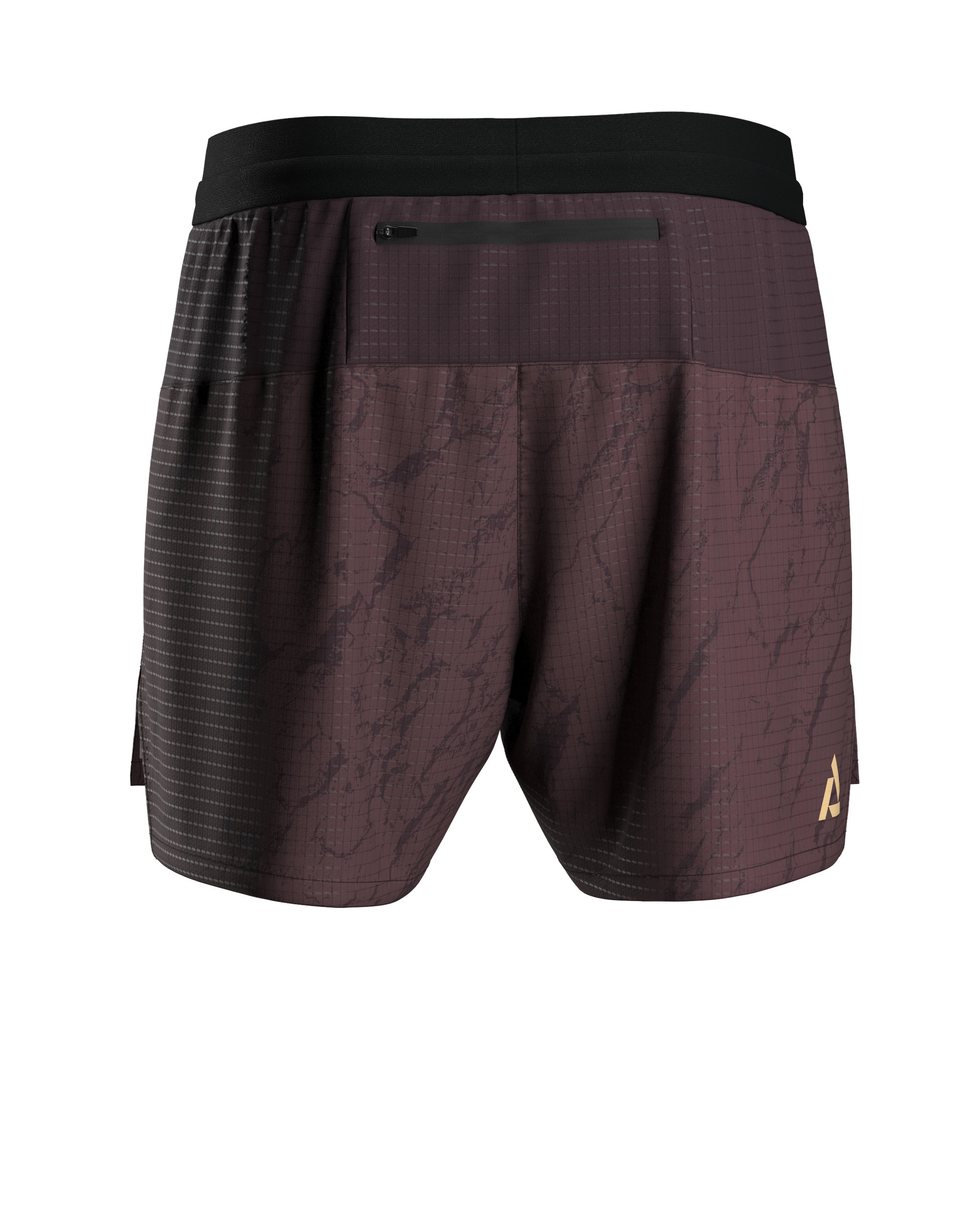 pantalones cortos de trail running Aerok 6 Fallen Rock paraaerok