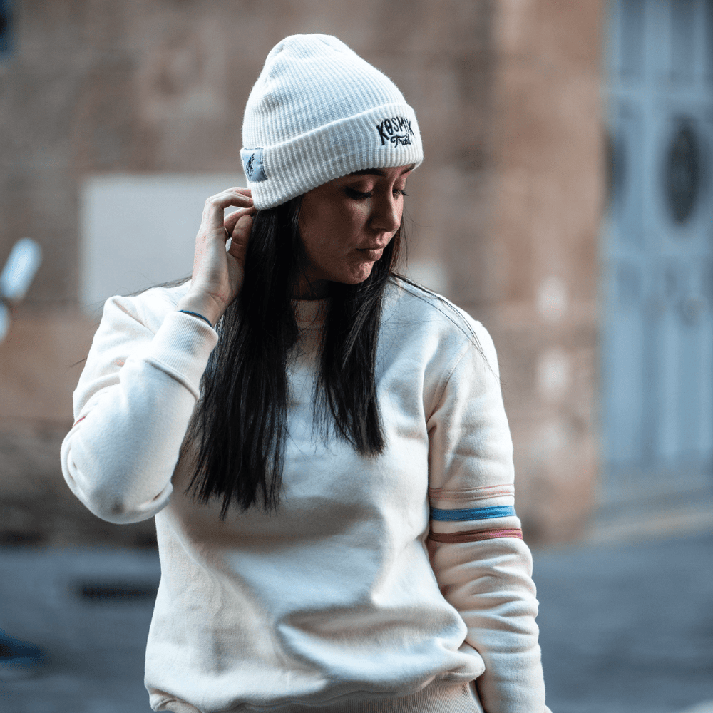 BEANIE CREAM - Bonnets trail-running - 1 - kinetik-adrenalink